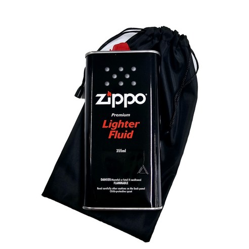 지포 오일 대 355ml (보관용 블랙 파우치 포함), 1개