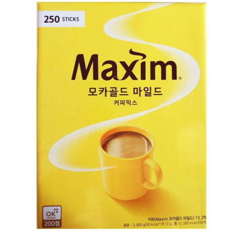 맥심 모카골드 마일드 커피믹스