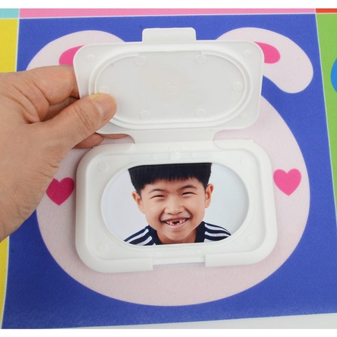 인쇄펠트 누구일까요 Ver1 동물얼굴 까꿍판 활용 솔직 후기 | 실제 배치 사진 포함 - 상품 이미지 3