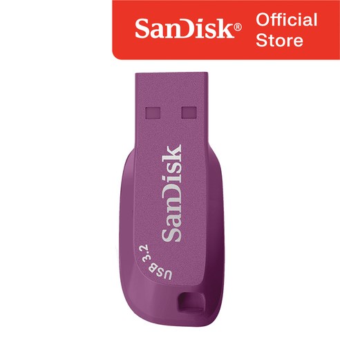 샌디스크 울트라 쉬프트 CZ410 USB 3.2 메모리, 32GB, 퍼플