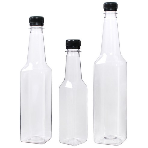사각 와인 페트병 BN 더치커피병 와인병, 250ml, 1개