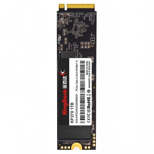 KINGBANK KP270 NVMe M.2 SSD, 1TB