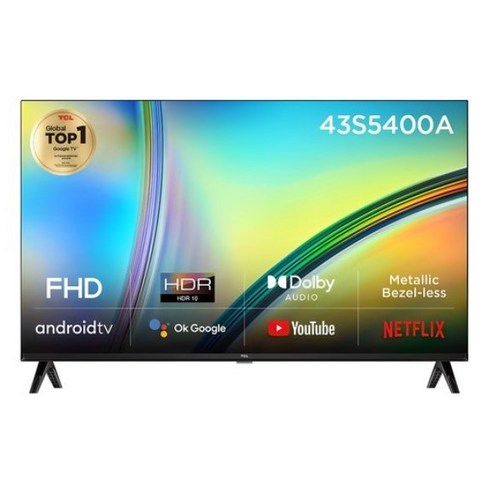 TCL FHD LED 안드로이드 TV 100cm(40인치) | 40S5400A × 스탠드형 × 고객직접설치