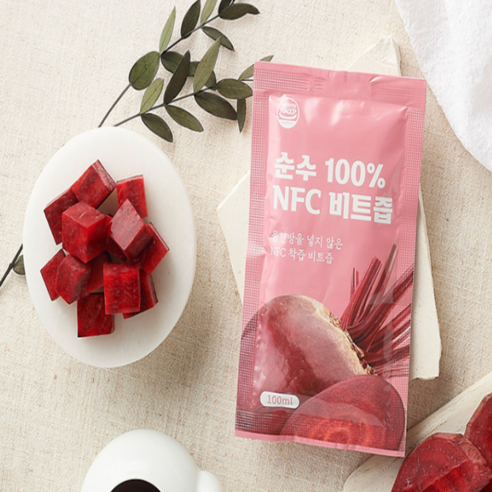 물 한방울 없이 착즙한 국내산 해올 레드 비트즙 100ml, 90개 이미지 3