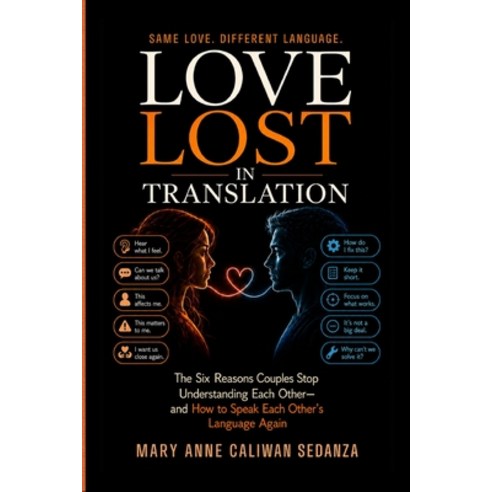 (영문도서)Love Lost in Translation: The Six Reasons Couples Stop Understanding Each Other... Paperback, Independently Published, English, 9798181617629