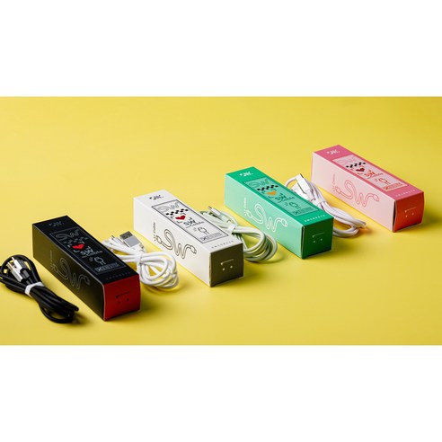 스웨그키 츄이 케이블 고속 충전 18W A to C타입 민트