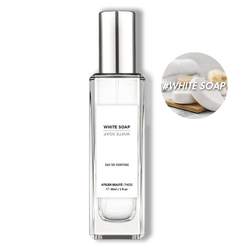 떼시스 화이트 솝 도브향 비누향 샤워한향 파운더리 오드퍼퓸, 화이트 솝 50ml, 1개, 50ml