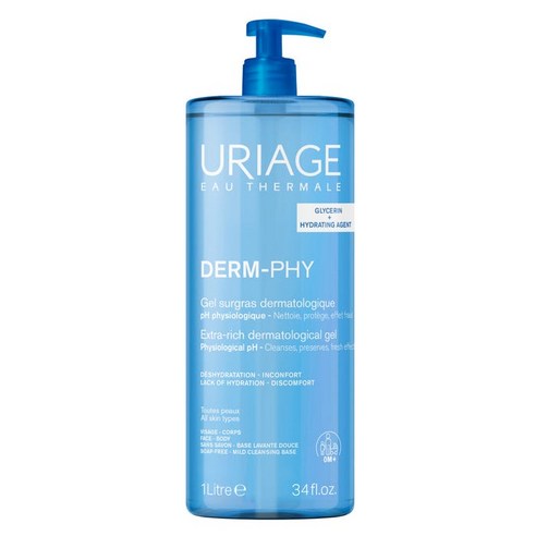 URIAGE 프랑스 정품 유리아쥬 덤피 샤워젤 1L 실사용 후기 | 효과 있을까? 썸네일