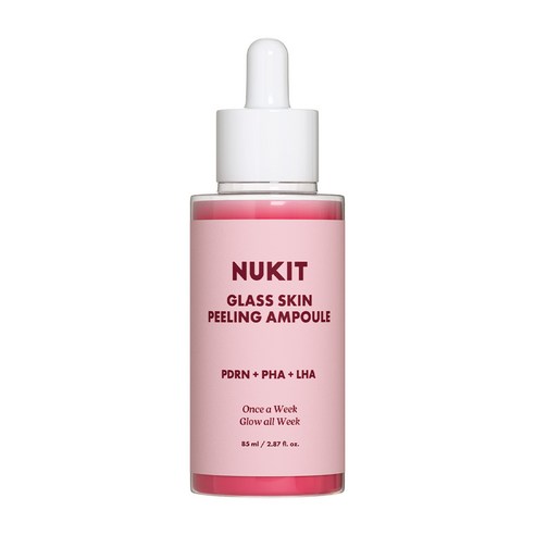 뉴킷 글래스 스킨 필링 앰플 얼굴 각질 제거 피지 연화제 고마쥬 스크럽 필링젤, 1개, 85ml