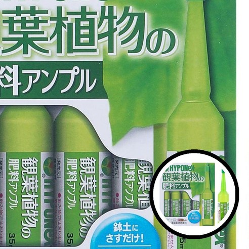 하이포넥스 관엽 식물 앰플 35ml 10개입, 1개, 350ml