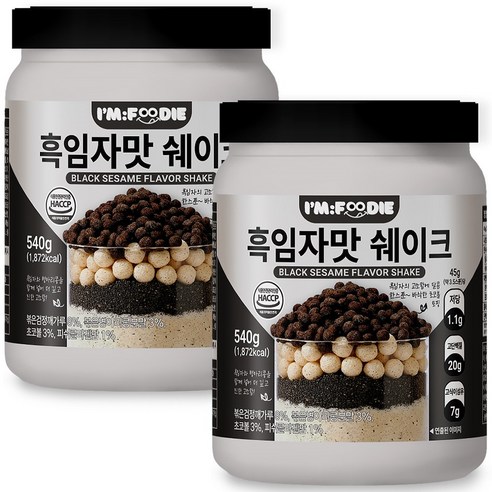 아임푸디 맛있는 흑임자맛 단백질 쉐이크 고단백 저당 프로틴 단백질보충제 ... 솔직 후기 | 실사용자 리뷰 분석 썸네일