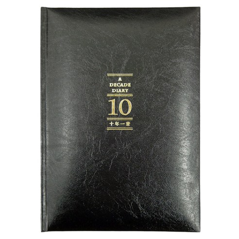 ARTEMIS 10년 다이어리 DP10, 블랙, 1개
