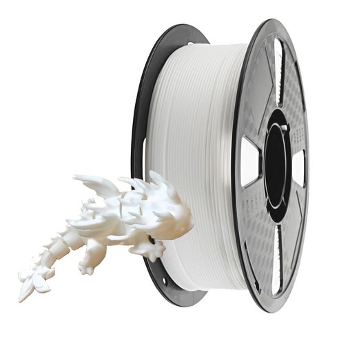 CC3D PLA Basic 흰색 플라스틱 필라멘트 1.75mm 1kg 3D 프린터
