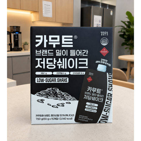코스트코 일일곡식 카무트호라산밀이 들어간 저당쉐이크 50g, 15개 솔직 후기 | 실사용자 리뷰 분석 - 상품 이미지 4