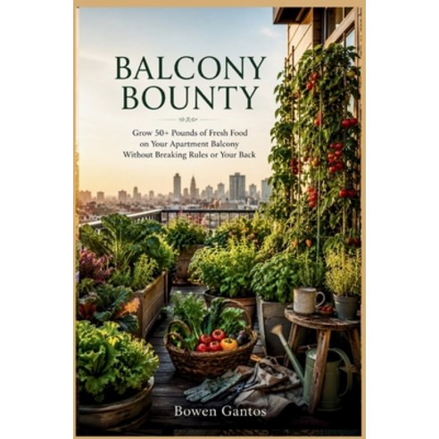 (영문도서)Balcony Bounty: Grow 50+ Pounds of Fresh Food on Your Apartment Balcony Without... Paperback, Independently Published, English, 9798184710600