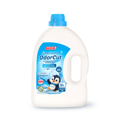 바쉘 퍼펙트 탈취 9X 딥퍼퓸 실내건조 액체세제 드럼 일반 겸용 코튼캔디, 3L, 1개