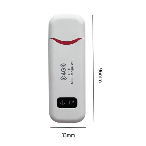 와이파이 LTE 라우터 4G 무선 SIM 카드 휴대용 150Mbps USB 모뎀 포켓 핫스팟 동글 사무실 홈 네트워킹 액세서리, 01 White, 1개
