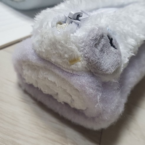 무드바이브 귀여운 눈꽃 롤케이크 필통 파우치 인형 중학생 고등학생 심플 망사 대용량 투명 봉제 천 동물 필통 새학기 입학 학용품