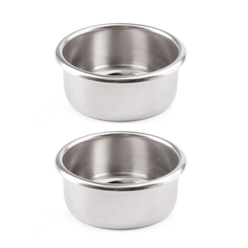 고밀도 포터필터 바스켓 2샷 58mm 2개입 세트, 2개, 54mm전용1샷+