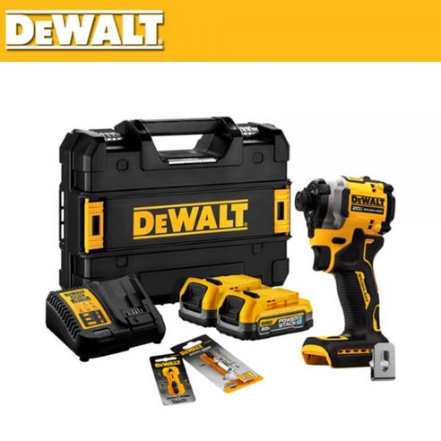 디월트 DCF850E2A 20V 컴팩트 충전임팩드라이버 파워스택 배터리 세트438271