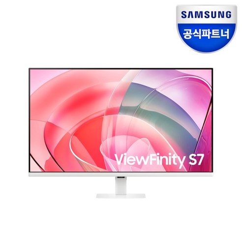삼성전자 UHD 4K 고해상도 모니터, LS32D70(화이트)/ S7, 81cm
