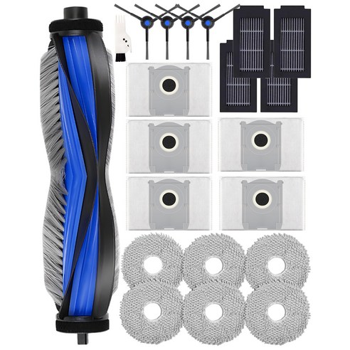 에코백스 DEEBOT T50 PRO OMNI 로봇청소기 소모품 세트 (메인브러시 + 사이드브러시 + 물걸레패드 + 헤파필터 + 먼지봉투) 대표 이미지