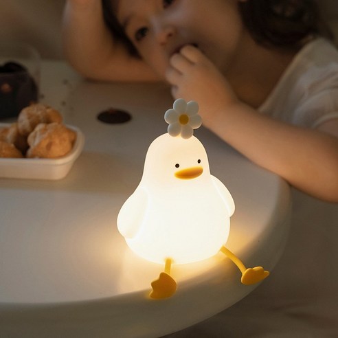 윰스모르 플라워덕 LED 무드등: 당신의 밤을 밝히는 특별한 친구