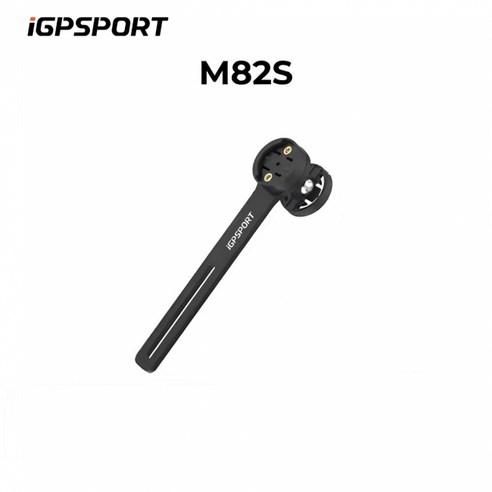 iGPSPORT M82S 아웃 프런트 자전거 마운트, 블랙, 1개