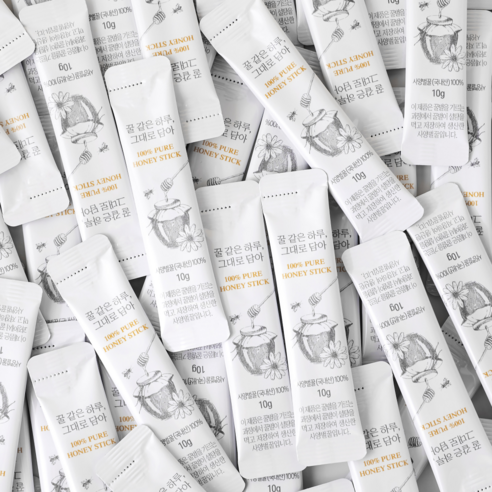 꿀같은하루 그대로담아 사양벌꿀 국내산 꿀스틱 10g, 50개 솔직 후기 | 실사용자 리뷰 분석 - 상품 이미지 2