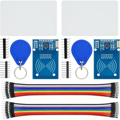 WWZMDi B 2개 읽기 쓰기 모듈 키트 Mifare RC522 RFID 호환 Arduino Raspberry Pi STM32 ...
