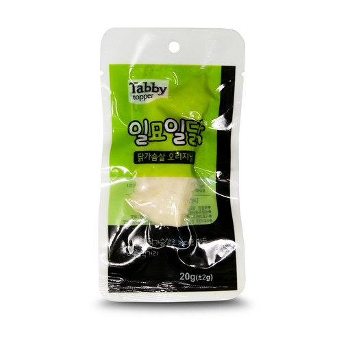 테비토퍼 일묘일닭 닭가슴살 고양이간식, 1개, 20g