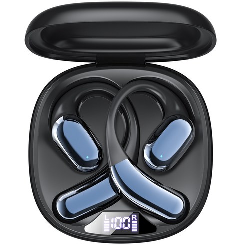 OMIIYA 귀걸이형 노이즈캔슬링 무선 블루투스 이어폰 오픈형 고음질 개봉기 | 실사용 후기 - 상품 이미지 3