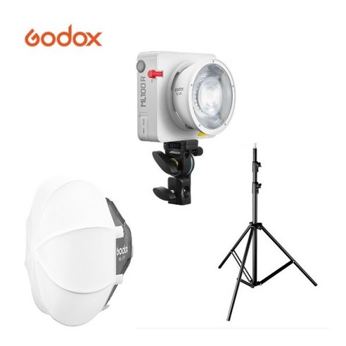 고독스 ML100R 303 ML-CS30 유튜브 스튜디오 방송 촬영 조명 LED 라이트, 1개, 세트
