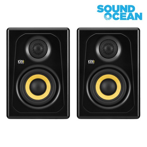 KRK 모니터 스피커 1통, KREATE 3(K3) 2통, 블랙