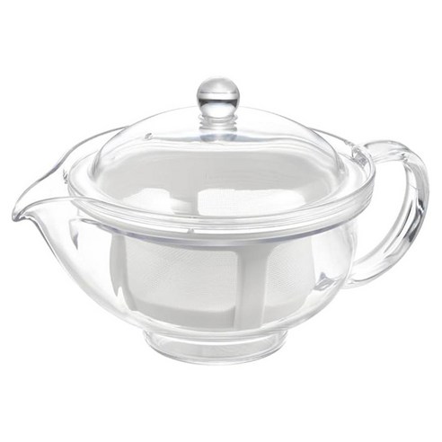 아케보노 폴리에스터 메쉬 티포트, 클리어, 1개, 280ml