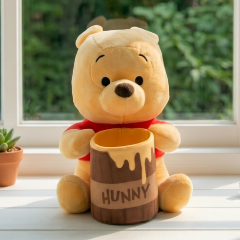 오후꽃 디즈니 곰돌이푸 인형, 1개, 1. 꿀단지, 25cm