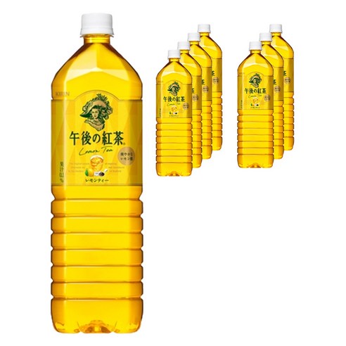 KIRIN 오후의 홍차 레몬티 페트, 1.5L, 8개