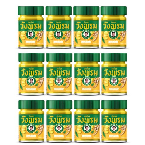 왕프롬허브 야몽 옐로우밤 50g 6개, 50g, 12개