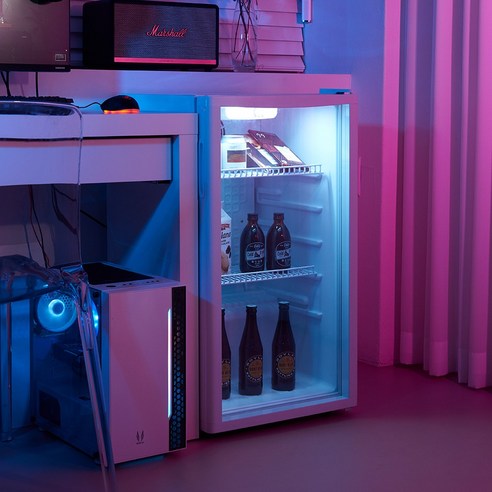 포쿨 미니 쇼케이스 냉장고 KVC-90 90L 이미지 3