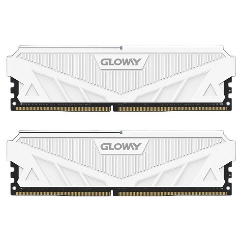 글로웨이 DDR4 데스크탑 램 티앤스 화이트 C18 8GB GW3600N8G-18W 2개입, 1개