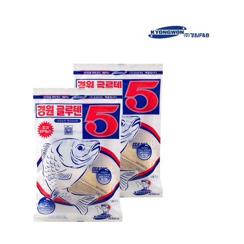 경원산업 글루텐5 경원떡밥 2개