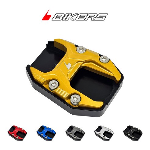25-26년 혼다 PCX125 바이커스 확장 사이드 스탠드 클립, 블랙, 1개