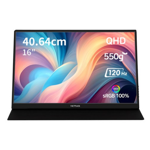 빅트랙 QHD IPS 120Hz 휴대용 모니터, 40.64cm, 160PM02
