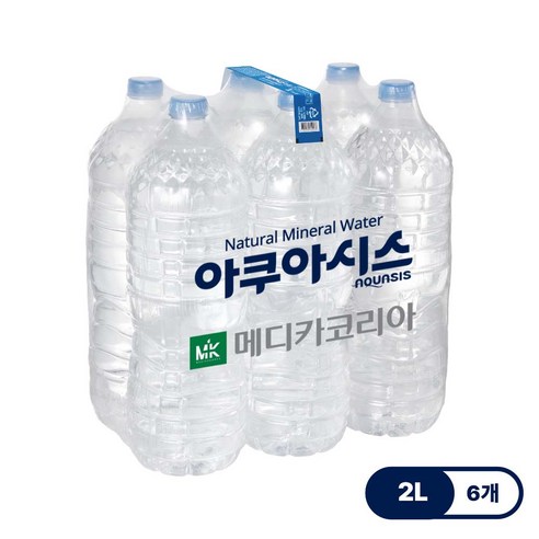 아쿠아시스 먹는샘물 무라벨