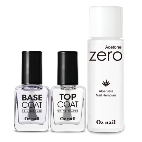 오즈네일 퍼펙트 매니큐어 네일기초 3종세트