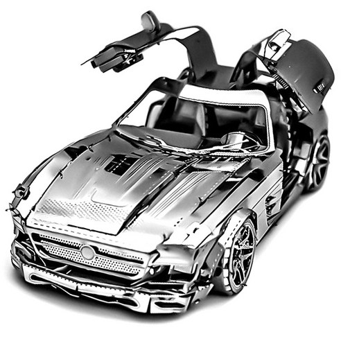 [알꿀밤-메탈퍼즐-자동차] 걸윙도어 SLS AMG, 1개