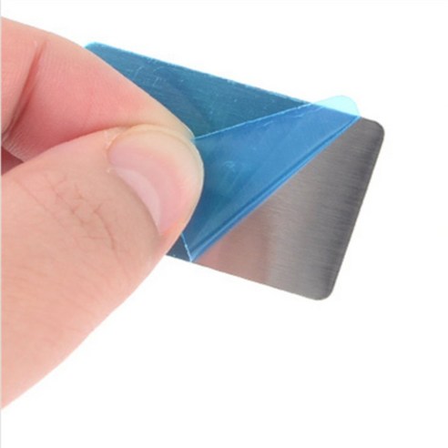 라이프 자석철판스티커 1P 사각 철판, 65x8mm, 1개