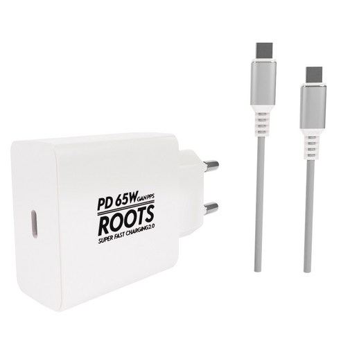 루츠 65W Gan PD PPS C타입 국내생산 초고속 충전기 + C t... 개봉기 | 실사용 후기 - 상품 이미지 1