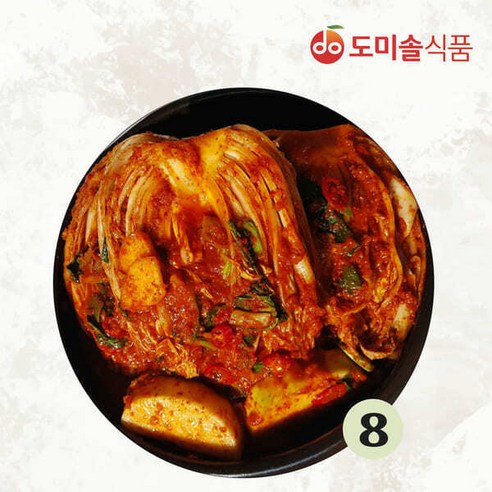 도미솔 박미희 사랑채 포기김치 8kg, 1개