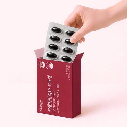 클라리온 클라리온 코엔자임 Q10 코큐텐 30캡슐, 30회분, 5개